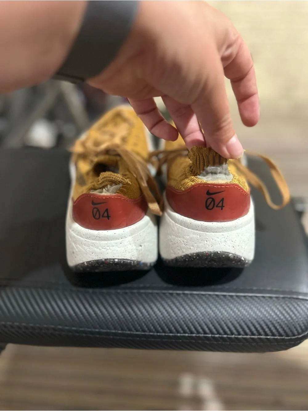 2022 Nike Women’s  Space Hippie 04 'Wheat Dark Beetroot' Size 6